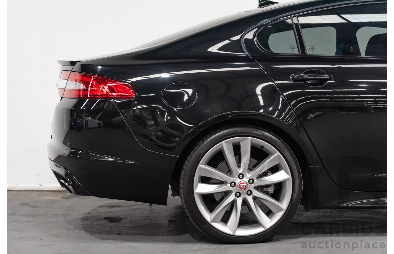 04/2015 Jaguar XF 2.0 R-Sport 4D Sedan Ultimate Black Metallic Turbo 2.0L