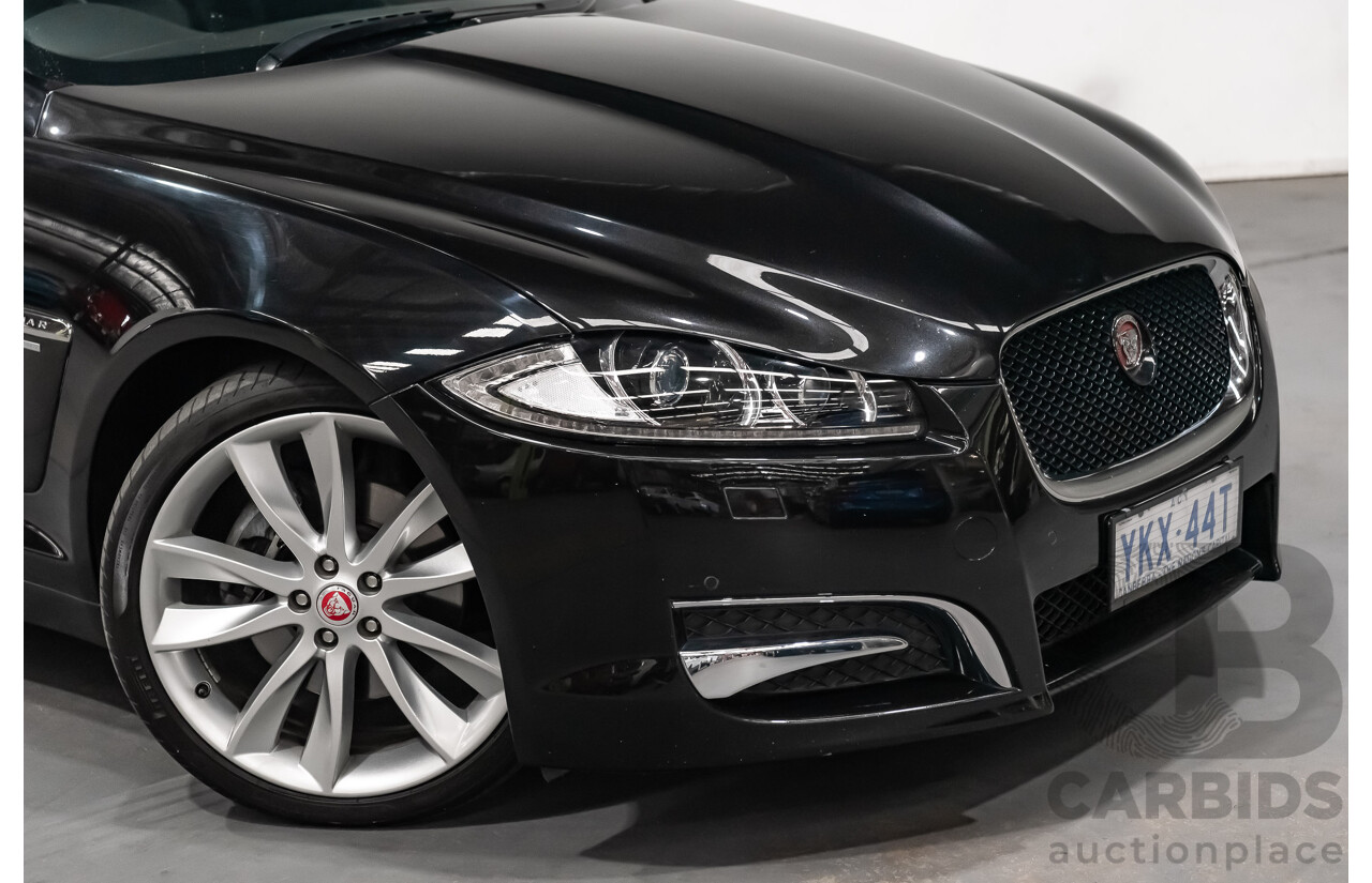 04/2015 Jaguar XF 2.0 R-Sport 4D Sedan Ultimate Black Metallic Turbo 2.0L