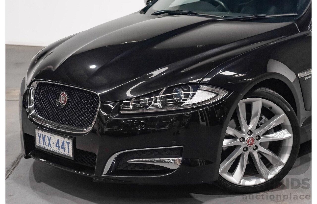 04/2015 Jaguar XF 2.0 R-Sport 4D Sedan Ultimate Black Metallic Turbo 2.0L