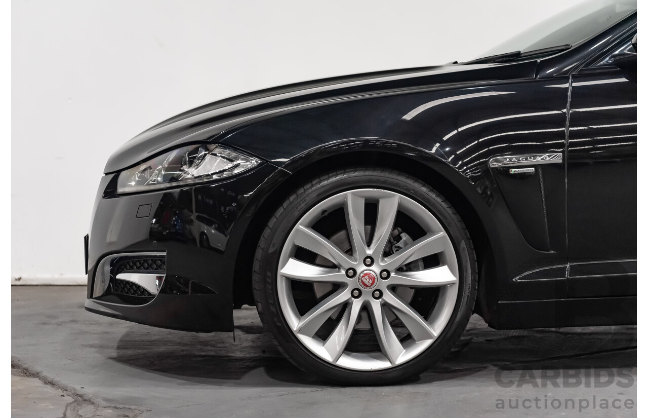 04/2015 Jaguar XF 2.0 R-Sport 4D Sedan Ultimate Black Metallic Turbo 2.0L