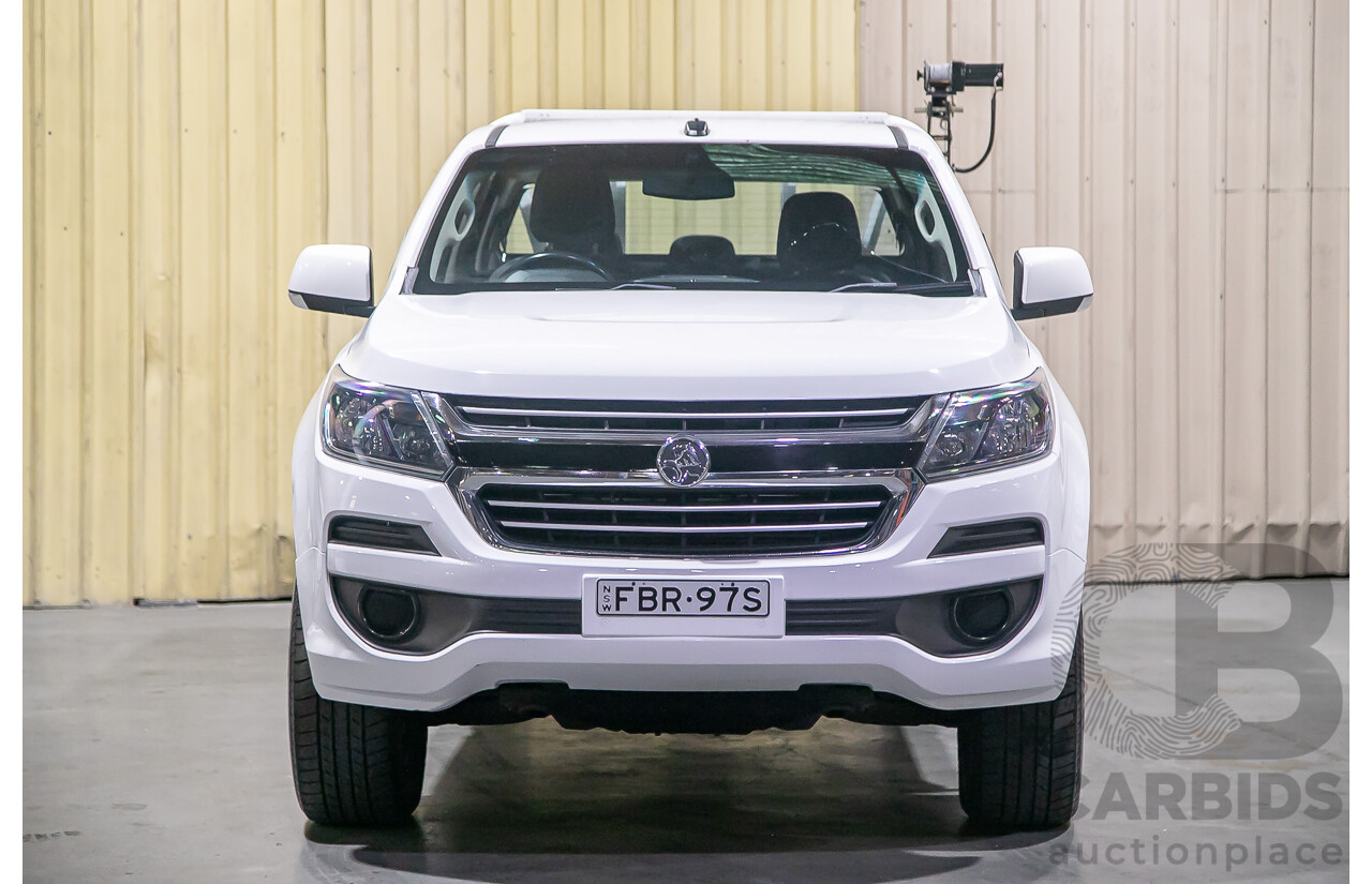 2/2019 Holden Colorado LS RG MY19 2d Crew C/Chas White Turbo Diesel 2.8L