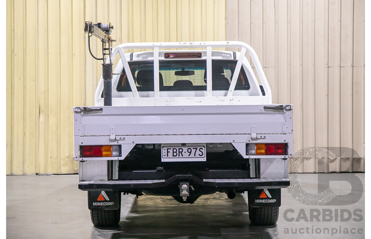 2/2019 Holden Colorado LS RG MY19 2d Crew C/Chas White Turbo Diesel 2.8L