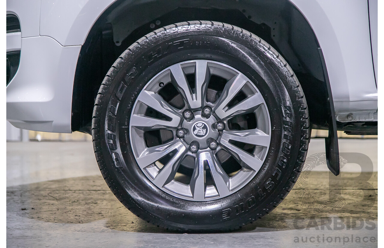 2/2019 Holden Colorado LS RG MY19 2d Crew C/Chas White Turbo Diesel 2.8L