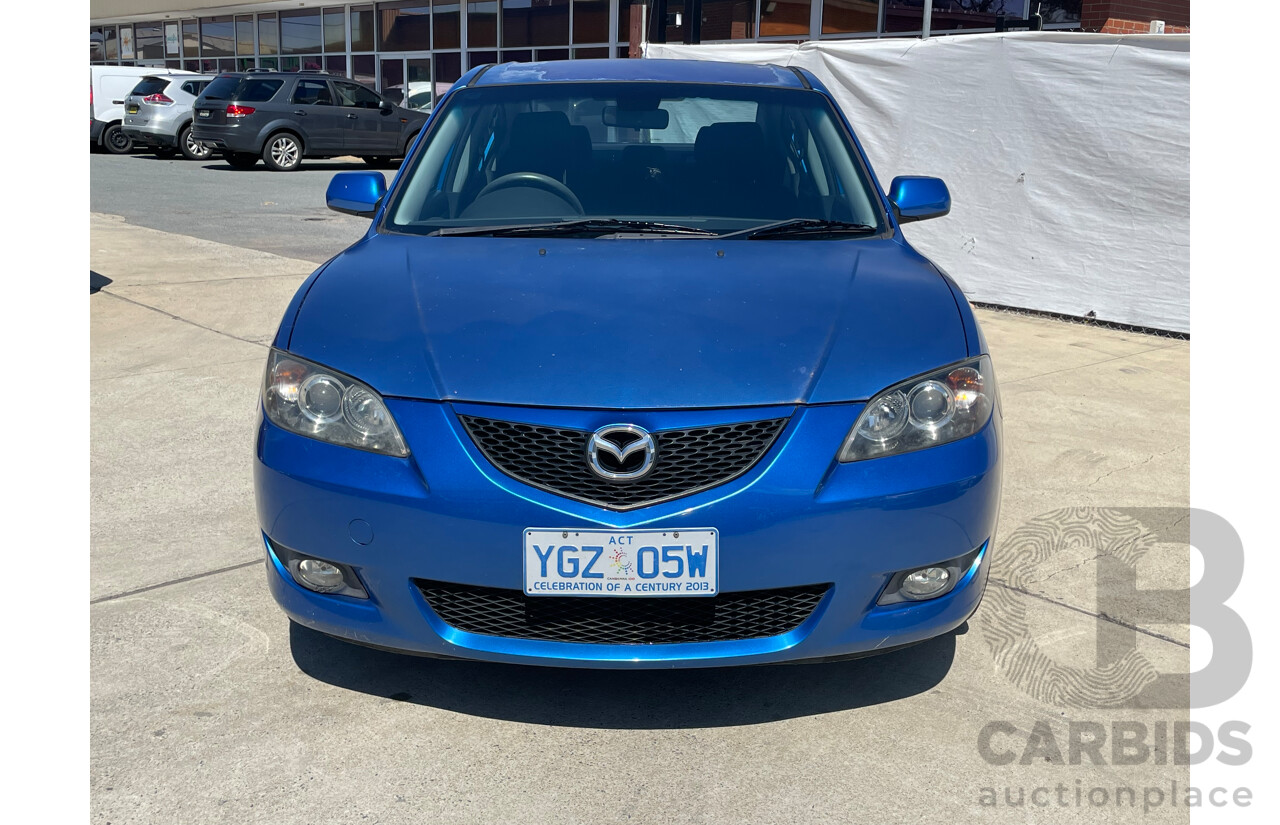 11/05 Mazda Mazda3 MAXX SPORT FWD BK 4D Sedan Blue 2.0L