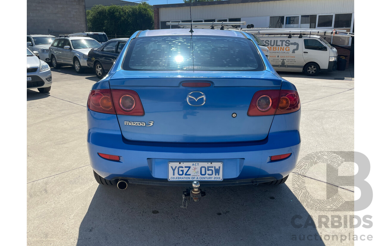 11/05 Mazda Mazda3 MAXX SPORT FWD BK 4D Sedan Blue 2.0L