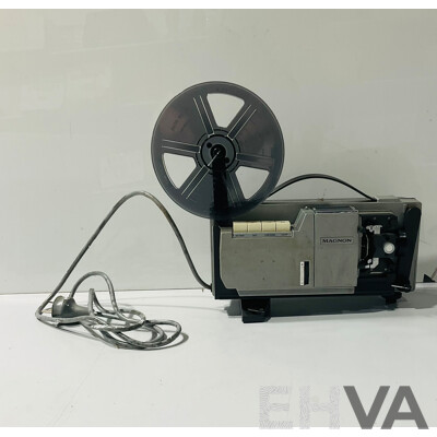 Vintage Magnon 800 Automatic ZRS Fully Automatic Super 8 Movie Projector with Original Box