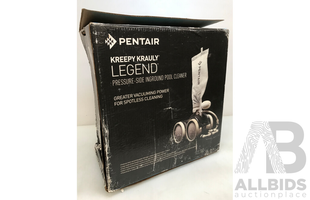 Pentair Kreepy Krauly Legend Pressure Side Inground Pool Cleaner