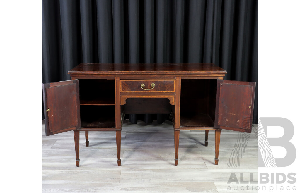 Edwardian Mahogany Sideboard