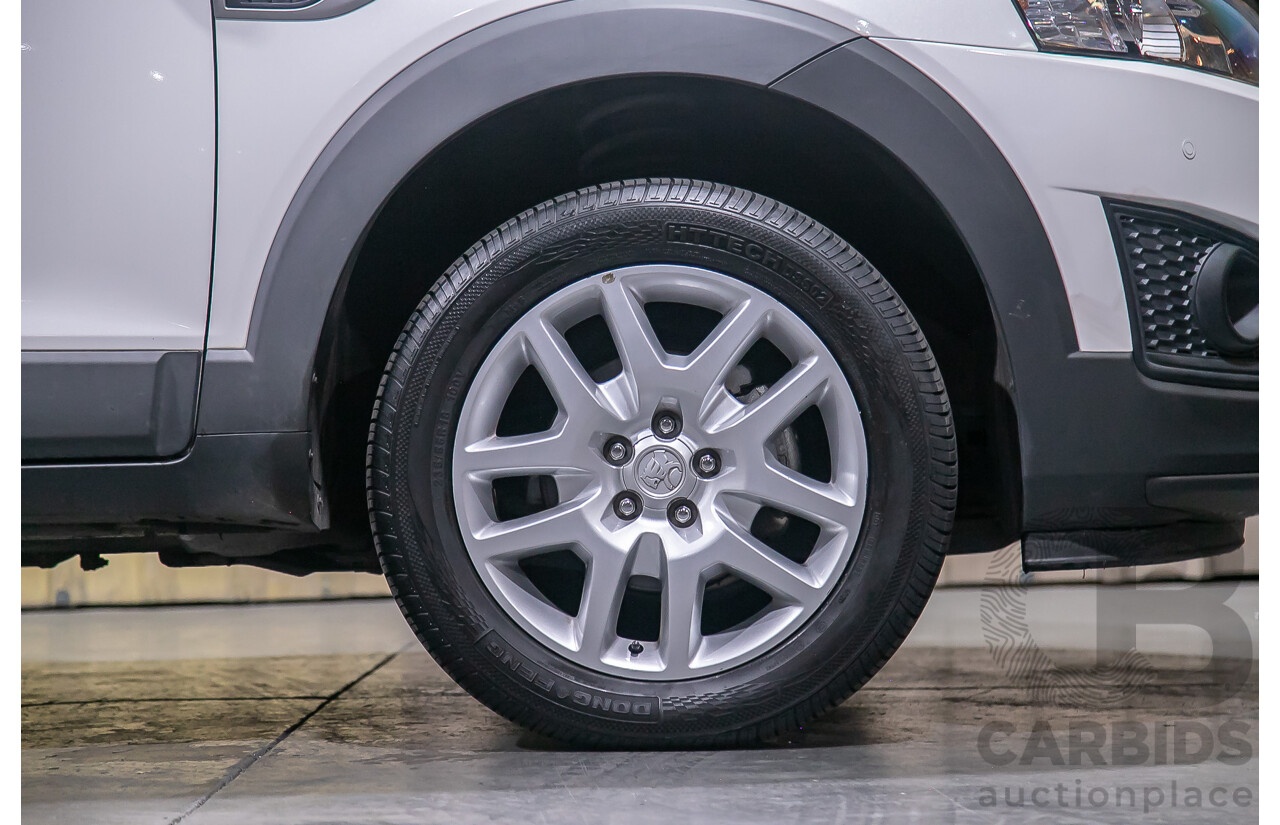 9/2015 Holden Captiva 7 LS Active CG MY15 4d Wagon White 2.4L - 7 Seater