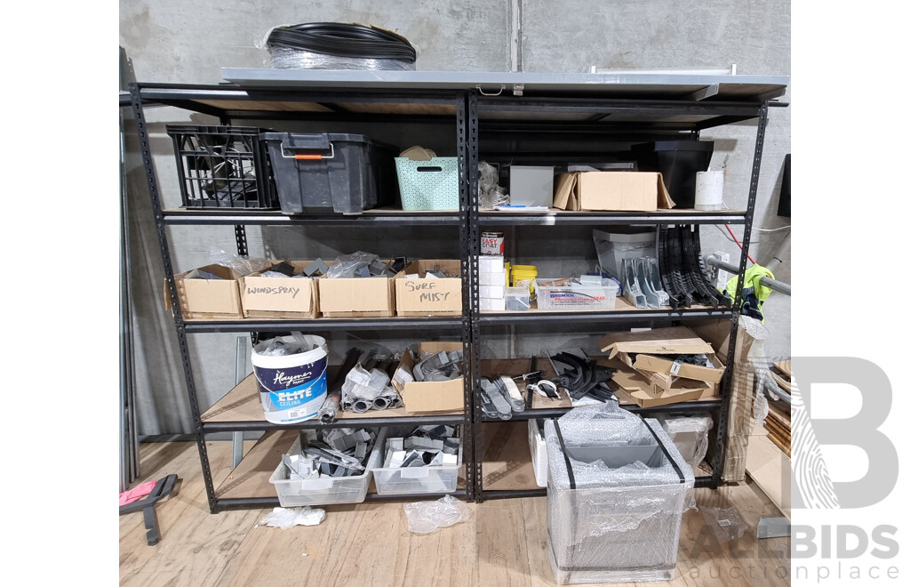 5 Tier Storage Rack - Content Included
