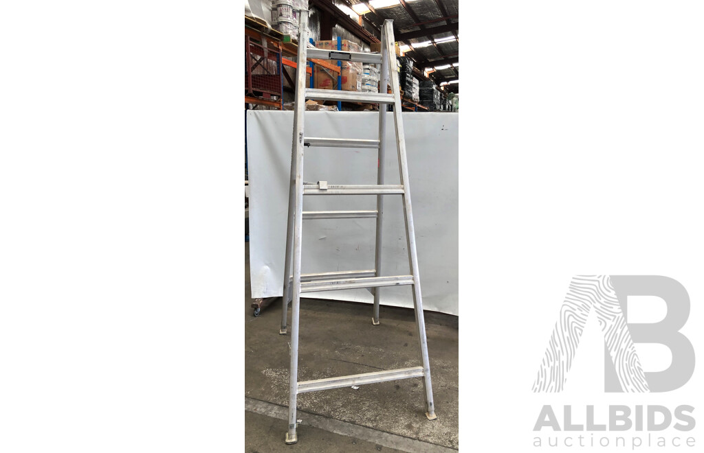 Ullrich Aluminium 2556mm Trestle Ladder
