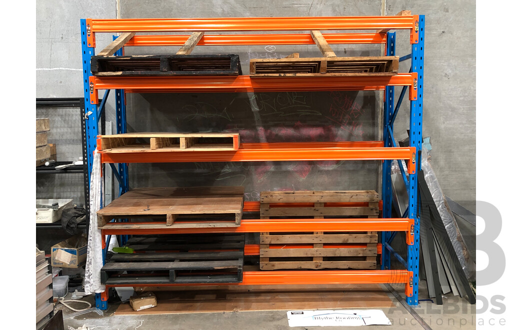 Speed Rack Pallet Racking 2790 Mm X 2440 Mm X 840 Mm - Pallets Included