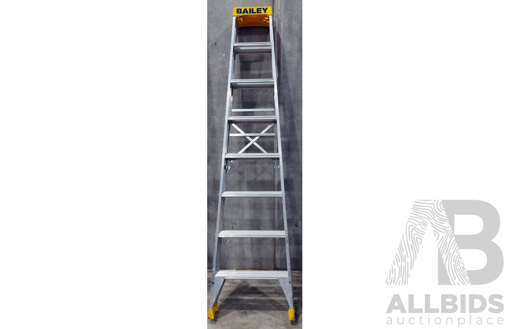BAILEY Pro Punchlock Double Sided Stepladder