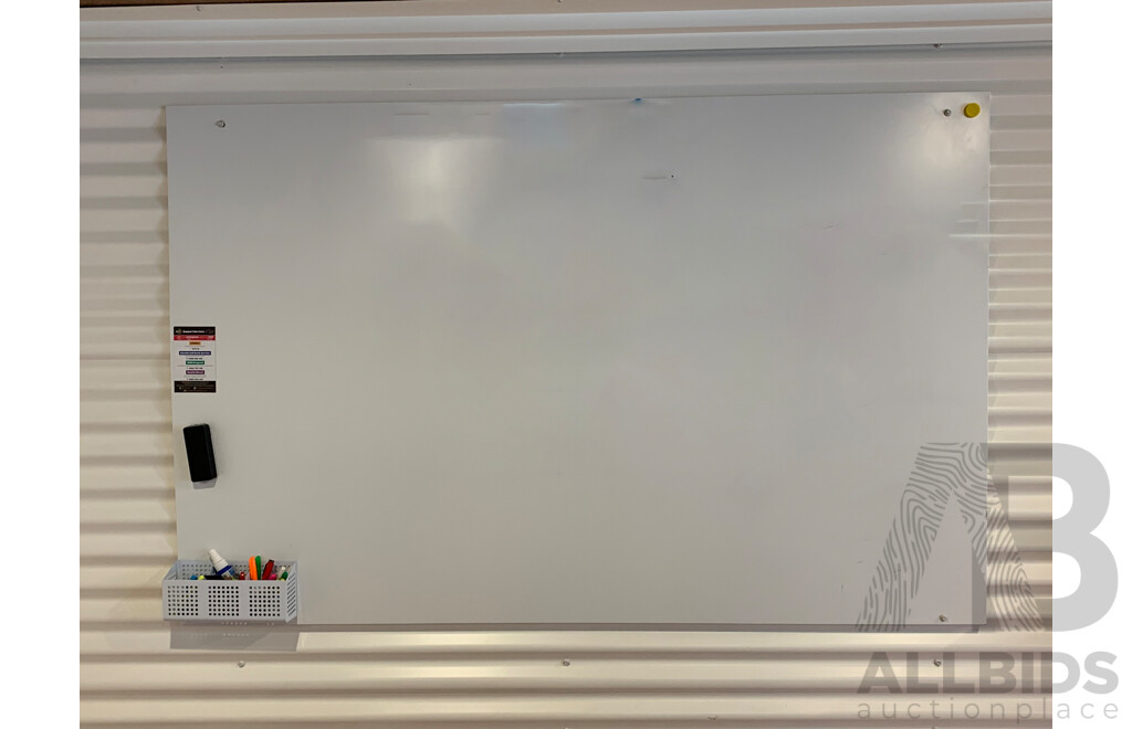 Pair of Large White Boards