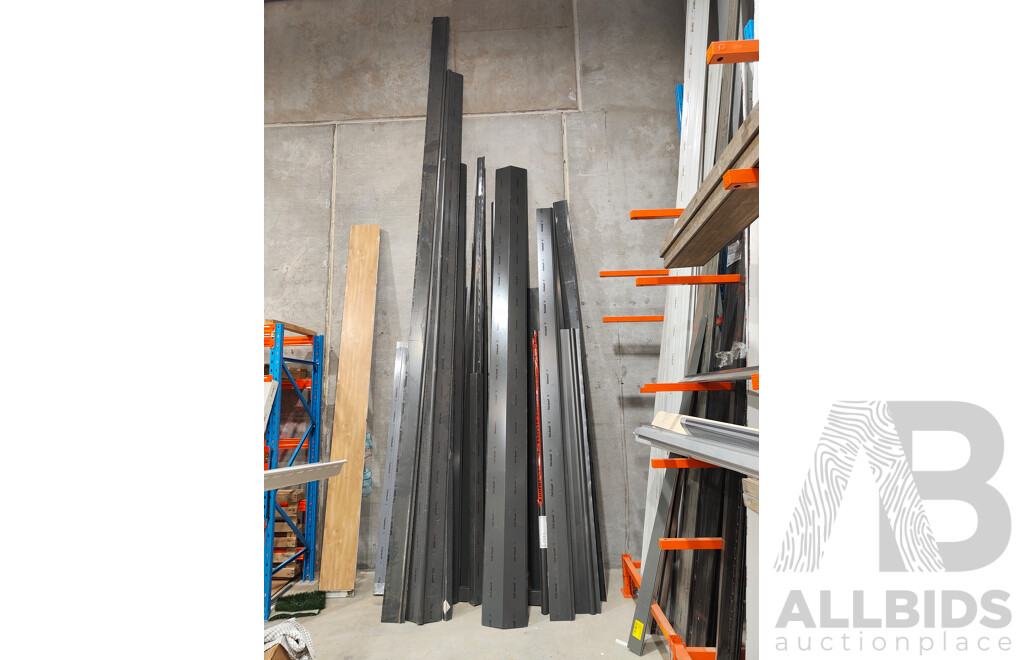 Collection of Assorted Roofing Hardware Including Gutters, Fascias & Downpipes