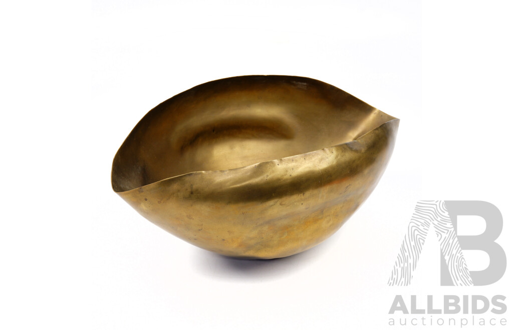 Tom Dixon Brass Bash Bowl From the Eclectic Range