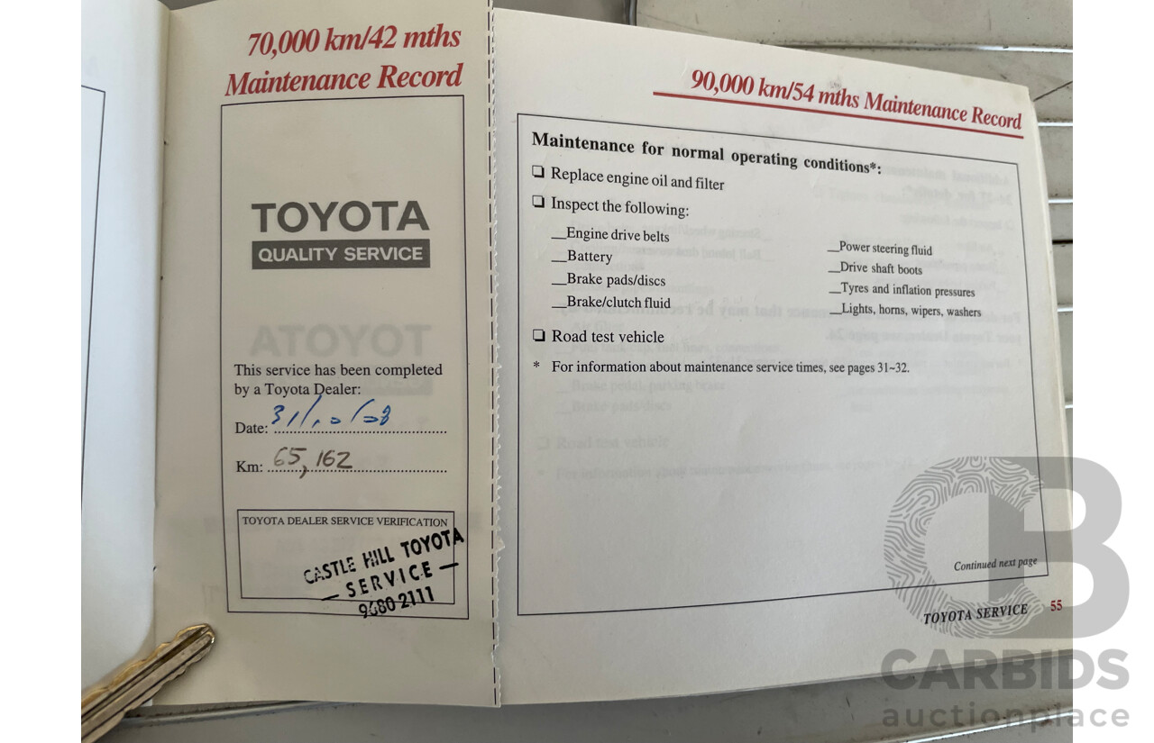 9/2002 Toyota Corolla Ascent ZZE122R 4d Sedan Silver 1.8L