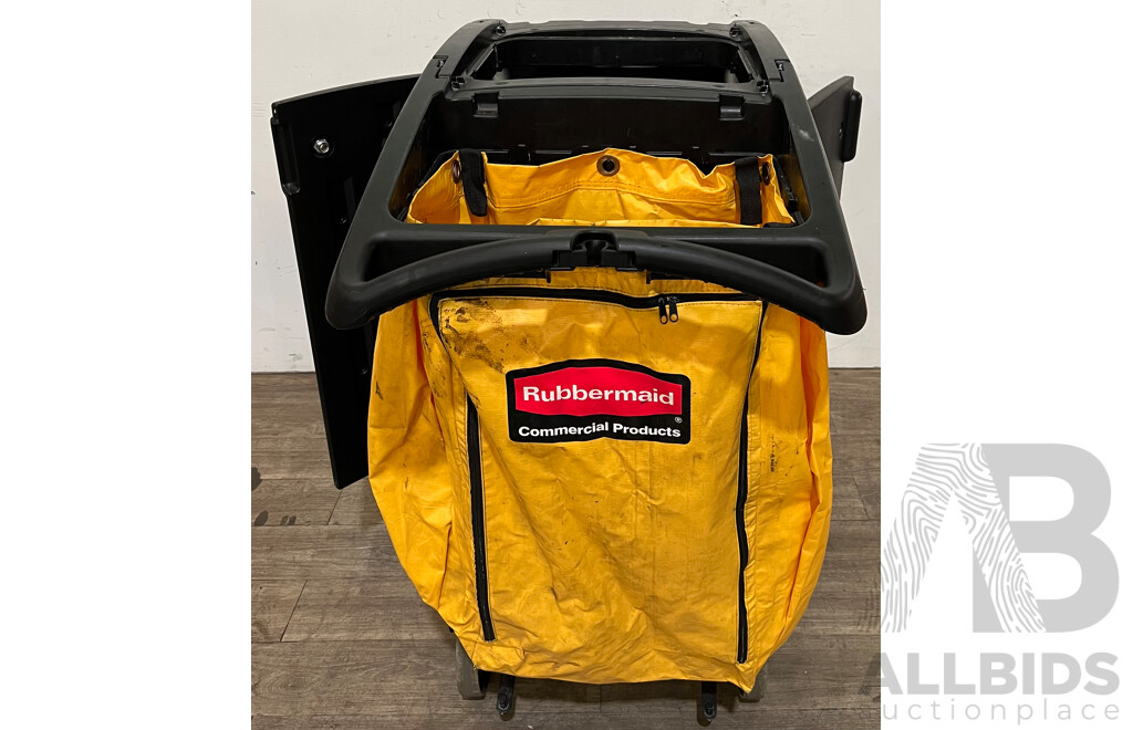 Rubbermaid High Capacity Cleaning Trolley Cart - Estimated ORP $750.00