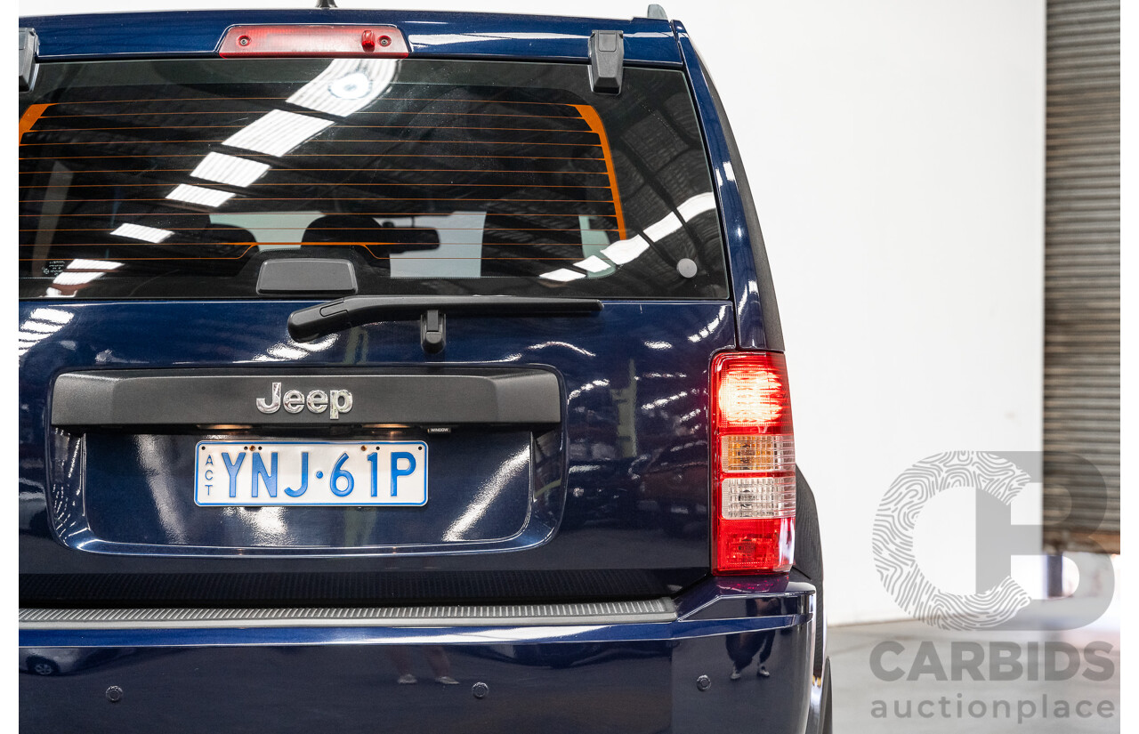 09/2012 Jeep Cherokee Sport KK MY12 4D Wagon Blue V6 3.7L