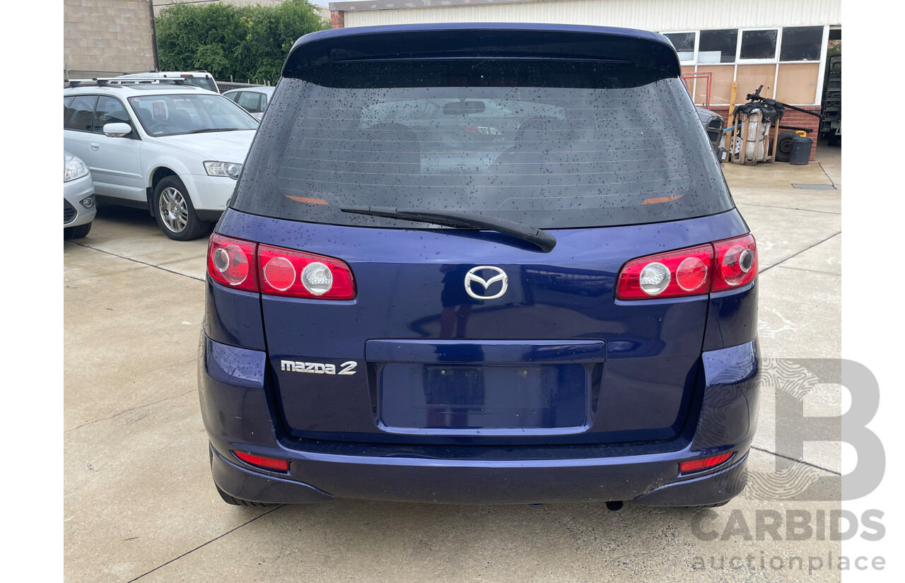 02/05 Mazda Mazda2 GENKI FWD DY 5D Hatchback Blue 1.5L