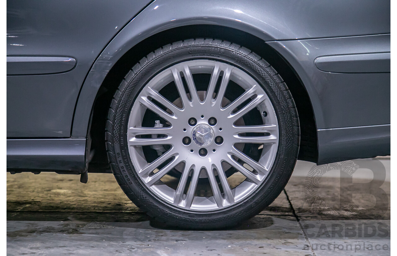 2/2008 Mercedes Benz E280 Elegance 211 MY07 Upgrade 4d Wagon Flint Gray V6 3.0L