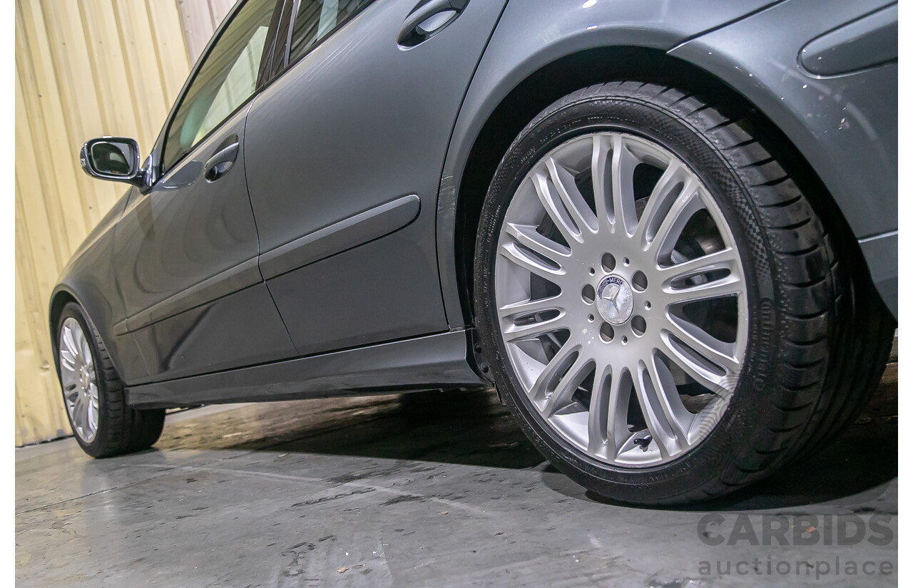 2/2008 Mercedes Benz E280 Elegance 211 MY07 Upgrade 4d Wagon Flint Gray V6 3.0L
