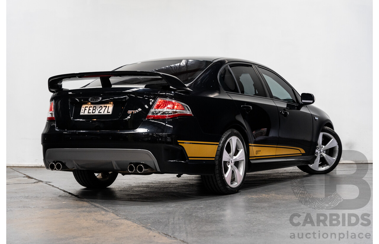 05/2008 Ford FPV GT FG Boss 315 4D Sedan Black V8 5.4L