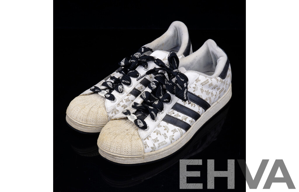 Adidas superstar etched white best sale