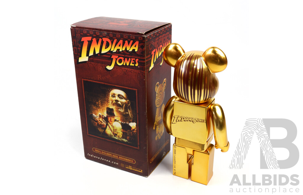 Be@rbrick 400% Golden Idol Indiana Jones