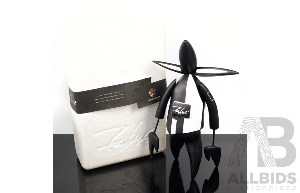 Futura 2000 Nosferatu Unkle Black Vinyl Figure, Futura Laboratories 2005 