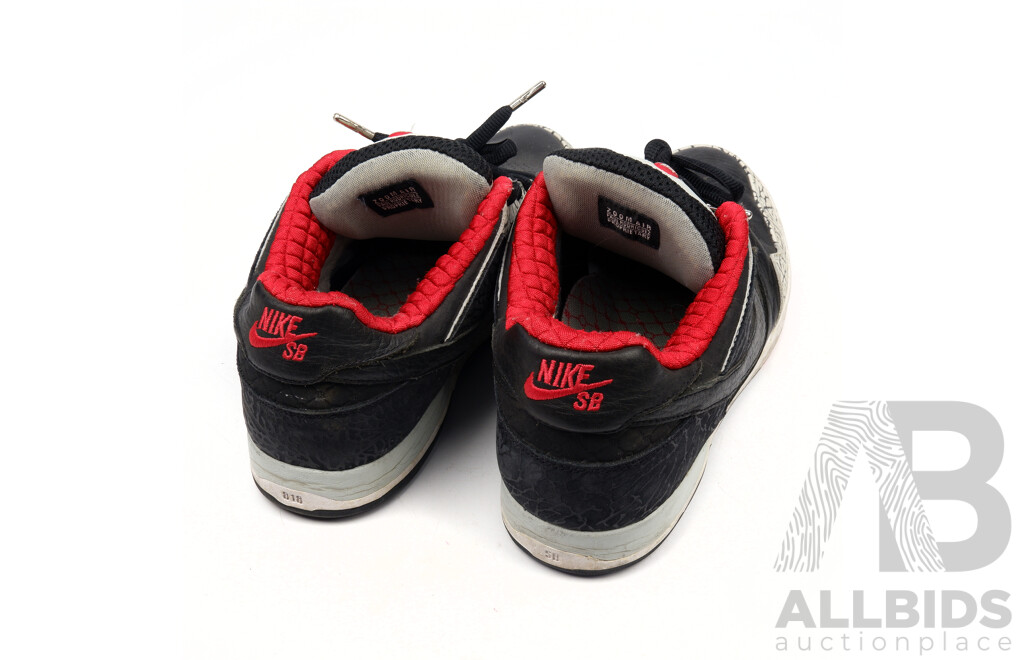 Nike Paul Rodriguez 2 Zoom Air Shoes (Grey Cement/Black)