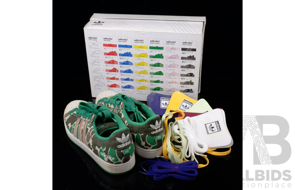 Adidas Adicolour G5 Superstar Green Series, Limited Edition of 5000