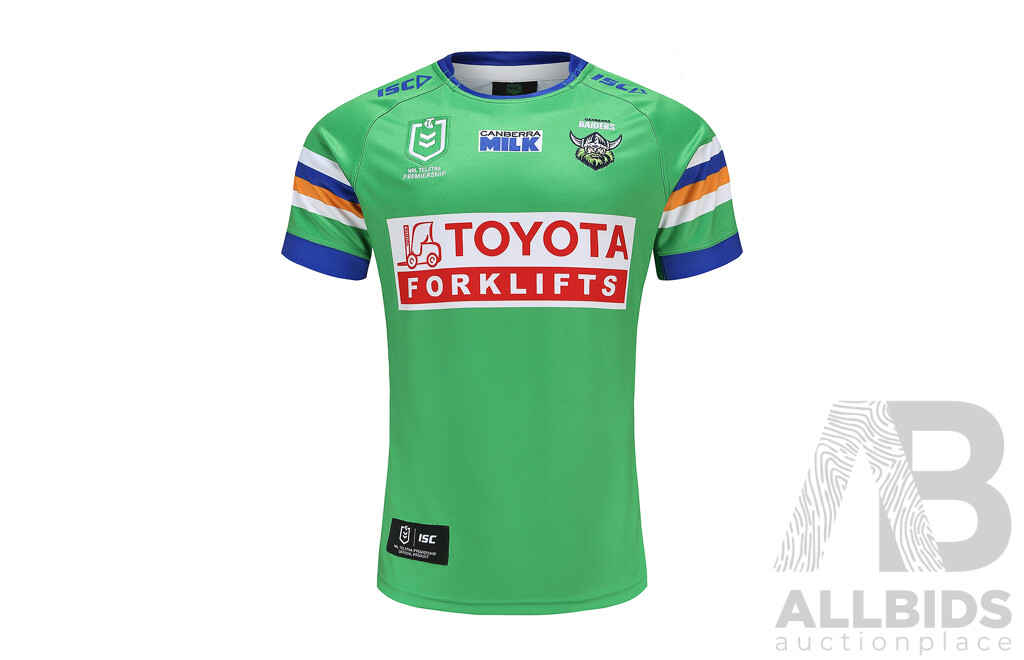 11. Hudson Young - Canberra Raiders 2023 Jersey - Proceeds Towards the Canberra Hospital Foundation