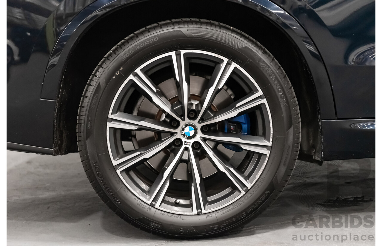 04/19 BMW X5 xDRIVE 30d M SPORT (7 SEAT) AWD G05 MY19 4D Wagon Black 3.0L