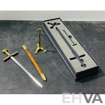 Famous Western Sword Letter Opener - Lot 1534374 | EHVA