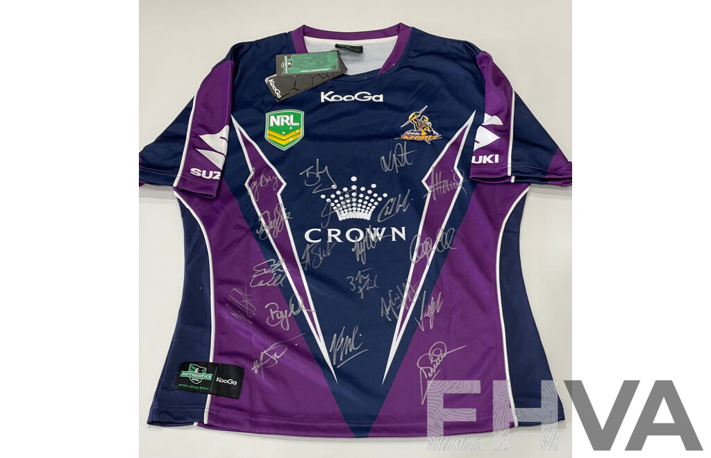 Melbourne Storm 2013 Signed Jersey