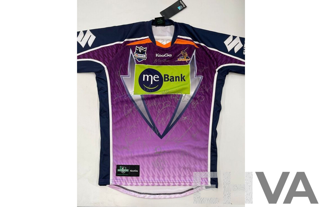 Melbourne Storm 2010 Signed Jersey