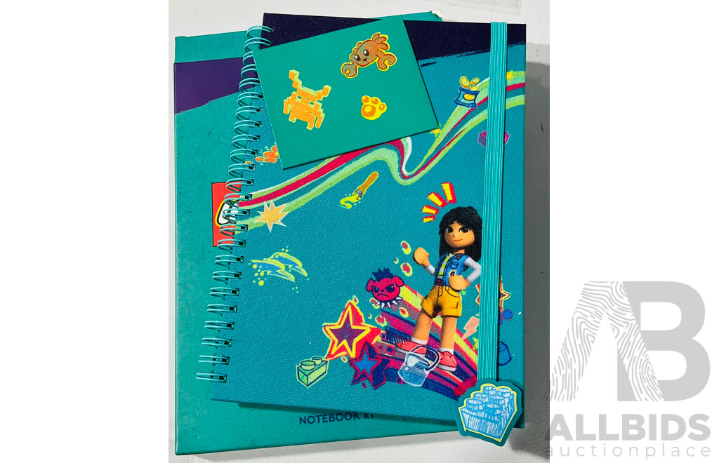 Collection of Lego Packets Including Friends, Creator and More, Alongside a Friends Notebook and More  - All in Original Packaging