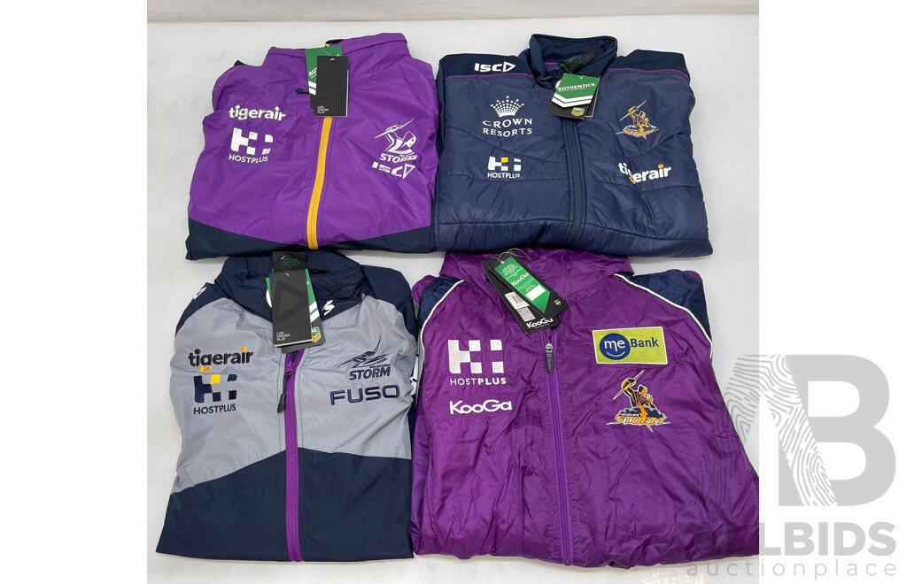 Melbourne Storm Jackets  - Brand New - Lot of 4