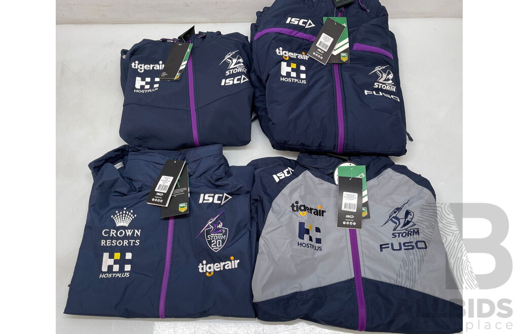 Melbourne Storm Jackets  - Brand New - Lot of 4