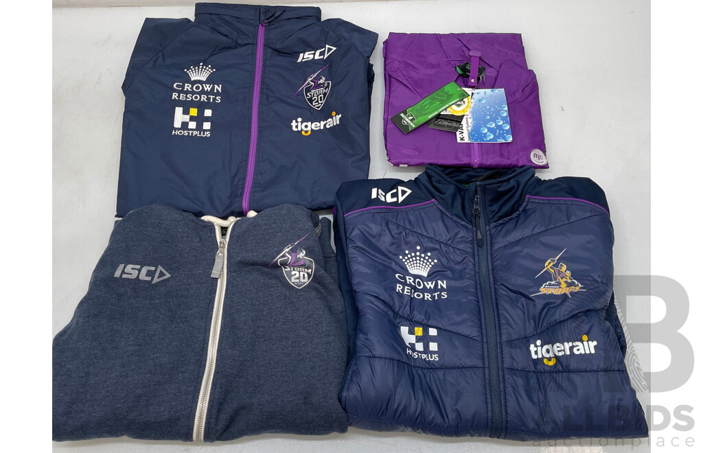 Melbourne Storm Jackets  - Brand New - Lot of 4