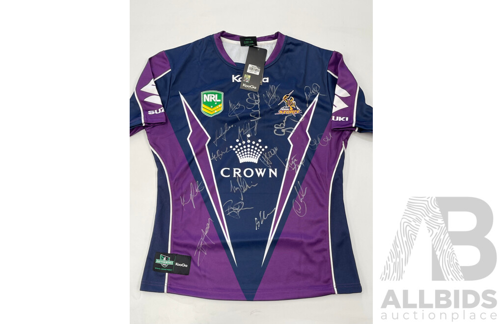 Melbourne Storm 2013 Signed Jersey