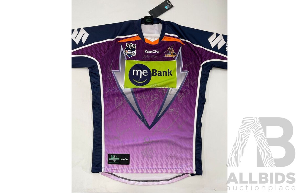 Melbourne Storm 2010 Signed Jersey