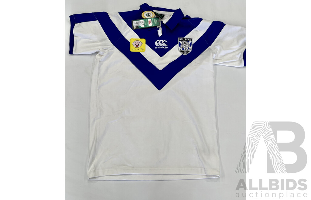 Canterbury Bulldogs 2012 Training Jersey - Brand New with Tag