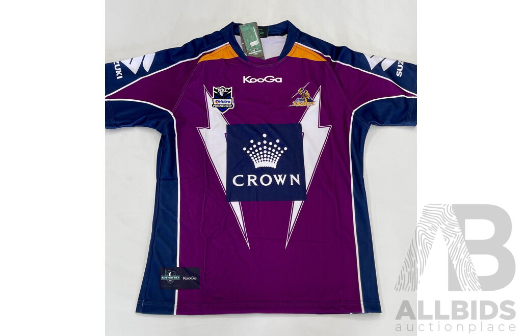 Melbourne Storm 2012 Replica Home Jersey - Brand New with Tag