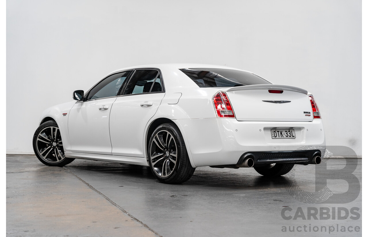 08/2013 Chrysler 300 SRT8 Core RWD 4D Sedan White V8 6.4L