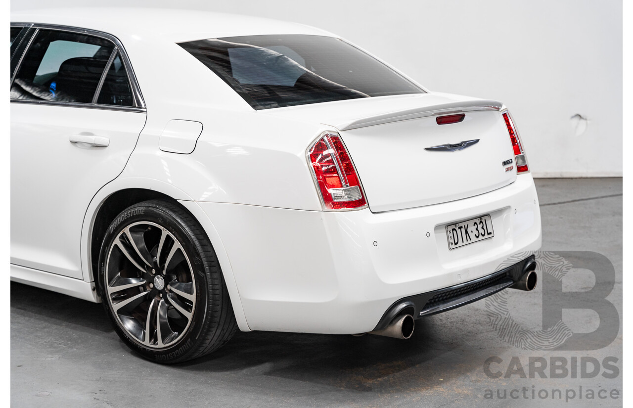 08/2013 Chrysler 300 SRT8 Core RWD 4D Sedan White V8 6.4L