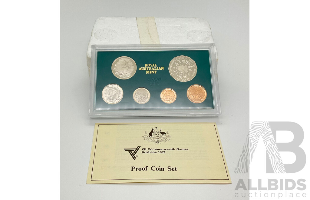 Australian RAM 1982 Six Coin Proof Set