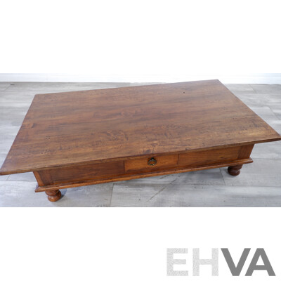 Large Timber Low Line Coffee Table