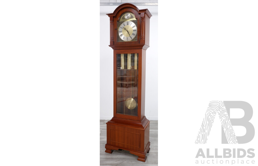 Antique Style Tempus Fugit Grandfather Clock